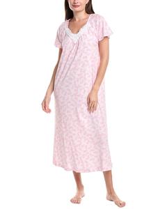 Carole Hochman Платье вальс с рукавами-крылышками, розовый