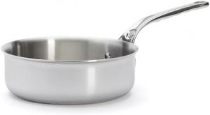 Прямая сковорода для жарки AFFINITY De Buyer - диаметр 20 см - 3730.20, серебристый