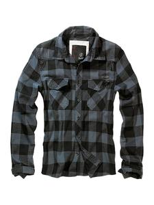Рубашка Brandit Regular fit Button Up, черный