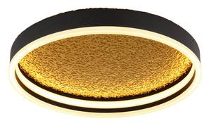 Потолочный светодиодный светильник, металл/пластик, степень защиты IP20 Globo, черный/белый/золотой