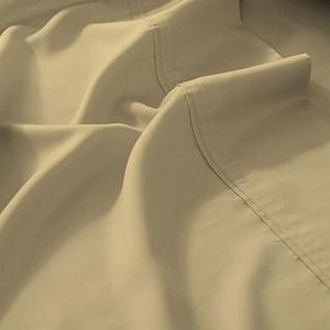 Purity Home 400 плотность нити Ultimate Перкаль Комплект простыней или наволочек с глубокими карманами PURITY HOME, желтый