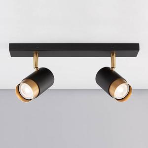 Потолочный светильник Nova Luce Pogno Typ B, алюминий - количество пламен: 2 - глубина: 35 см