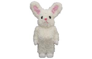 BE@RBRICK World Wide Tour Fragment Wolf X Rabbit White