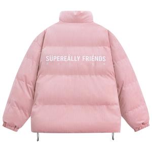 SUPEREALLY СУПЕРОЧЕНЬ стеганая куртка унисекс, Розовый