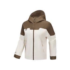 Skechers Женская ветровка горная и дикая серия ветронепроницаемая дышащая, Malt Ball Brown-04UF