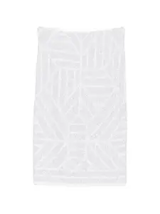 Миди-юбка с украшением из пайеток Circus Hotel, белый