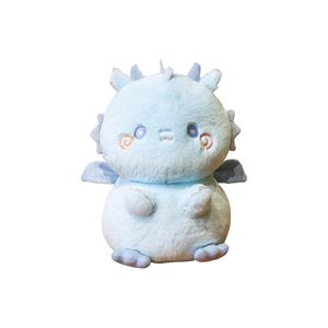 Плюшевая кукла милый маленький дракон 35 см высота OUYIN, синий