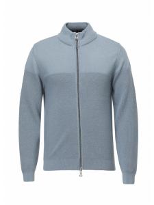 Вязаный кардиган Ramsey, цвет Dusty blue/Light blue