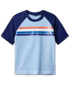 Janie and Jack Переработанный полосатый рашгард, мультиколор