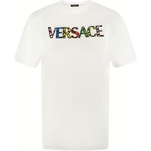 VERSACE Футболка FANSIZHE SS22 женская белая