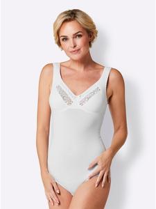 WITT WEIDEN Белый слитный купальник без косточек