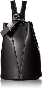 Сумка-ведро Calvin Klein Karsyn из кожи наппа 3 в 1, Black/Silver