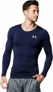Мужская футболка-термобелье Under Armour UA ColdGear Training Baselayer Armour Crew Shirt, темно-синий