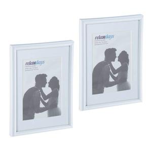 Рамка для фотографий Relaxdays 2 шт 13x18 cm, белый