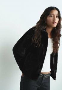 Зимняя куртка Mango Kids TEEN, Black