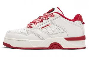 Dickies Низкие кроссовки для скейтбординга унисекс белые красные