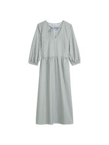 Marc O'Polo DENIM Полосатое платье, стандартный размер, светло-зеленого цвета