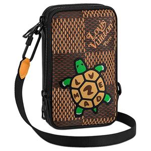 LOUIS VUITTON Двойной чехол для телефона унисекс коричневый