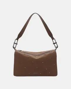 Сумка через плечо Freedom из переработанных материалов Abbacino, коричневый