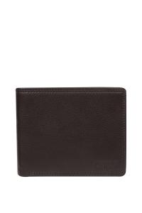 Кожаный кошелек "Матовый" Cultured London, коричневый