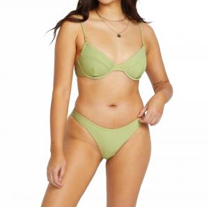 Топ бикини с косточками Tanlines Morgan в авокадо Billabong, Avocado