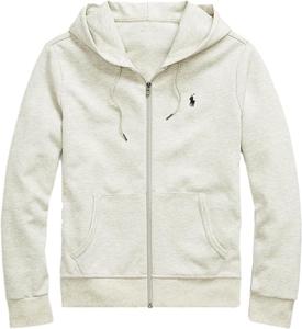 Толстовка Polo Ralph Lauren мужская, на молнии, из двойного трикотажа, Off-White