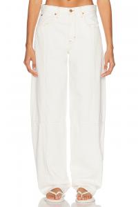 Джинсы Paloma с бесшовным стволом и прямыми штанинами Slvrlake, Natural White