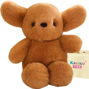 Плюшевая кукла с дизайном милого щенка голден ретривера высота 30см/40см длина 30/40см Click