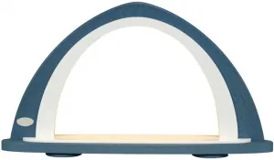 Светодиодная арка-свеча Weigla "Новогодние украшения", пустая арка для самостоятельной сборки 52х29,7х9 см, синий/белый