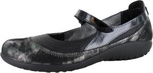 Балетки NAOT Footwear Women's Kirei Maryjane with Cork Footbed and Arch Comfort and Support - Lightweight and Perfect for Travel- Removable Footbed, мягкий черный/черный