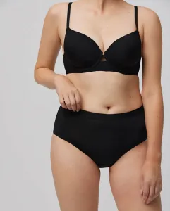 Высокие трусы из гладкой ткани Ysabel Mora, черный