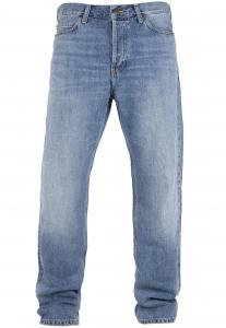 Джинсы прямого кроя Carhartt WIP MARLOW EDGEWOOD, цвет Blue Worn Bleached Washed