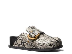 Сабо Michael Michael Kors Jaden Clog, Ivory/Black Snake Print