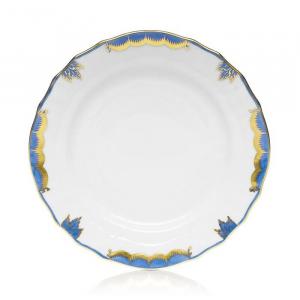 Тарелка с хлебом и маслом Херенд Принцесса Виктория Herend, синий