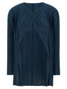 Кардиган «Mellow Pleats» Pleats Please Issey Miyake, синий