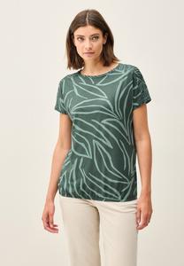 Футболка с принтом Cecil, хаки