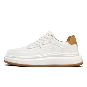 Низкие нескользящие легкие скейтерские кроссовки для мужчин beige apricot U.S. POLO ASSN., бежевый