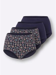 WITT WEIDEN Трусы темно-синего цвета с темно-синим принтом