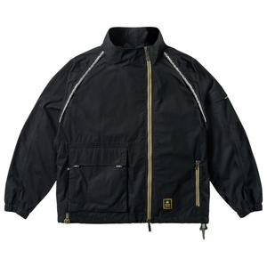 Куртка Palace x Maharishi Asymetric Track Jacket 'Black', черный