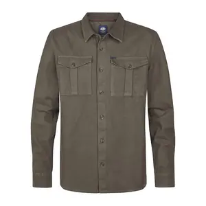 Рубашка с длинным рукавом Petrol Industries M-3050-SIL415, зеленый