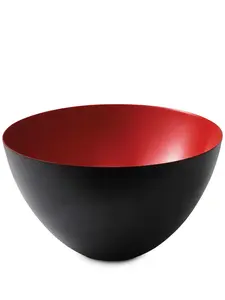 Глубокая матовая тарелка krenit xl, 14х25 см, Normann Copenhagen, черный