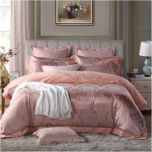 YUSIWOAL Комплект постельного белья жаккардовый шелковый хлопковый люкс