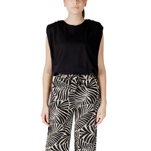 Черный хлопковый топ Jacqueline De Yong