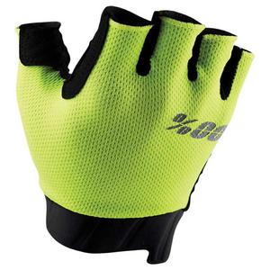 Короткие перчатки 100percent Exceeda Gel Short Gloves, желтый