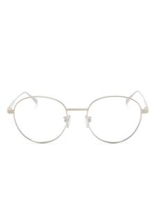 Bvlgari очки в круглой оправе, серый