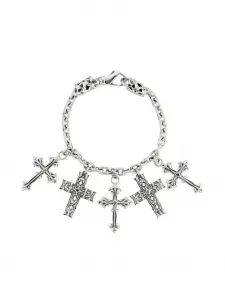 Цепочный браслет Notre-Dame Emanuele Bicocchi, серебристый