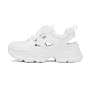 Женские кроссовки с низким верхом и массивной подошвой, устойчивые к истиранию и скольжению Hotwind, 03 Beige