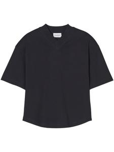 Футболка с закрытым V-образным вырезом Closed, черный