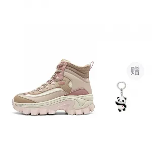 Стрит хай-топ повседневные туфли women's taupe Skechers, Taupe+Giveaway (Panda Charm)