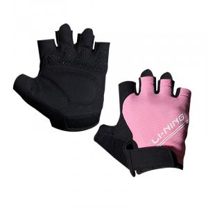 LINING Велосипедные перчатки для фитнеса и силовых тренировок унисекс полиэстер/эластан pink